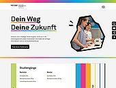 Übersicht Homepage HTW Saar